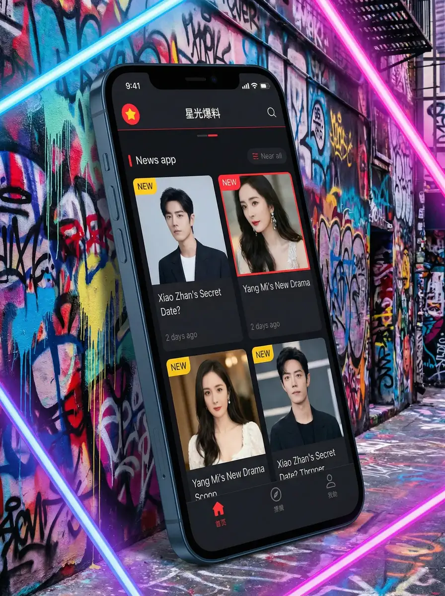 七色视频网址 APP界面展示 - 掌上吃瓜神器